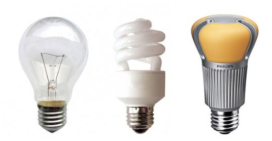 compare bulb lamps vs led-lamp